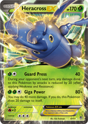 Carta Heracross-EX