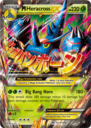 Carta M-Heracross-EX