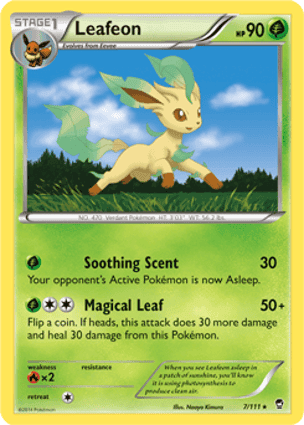 Carta Leafeon