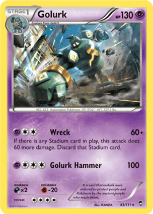 Carta Golurk
