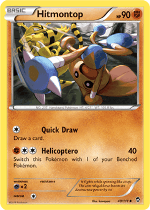 Carta Hitmontop