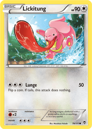 Carta Lickitung
