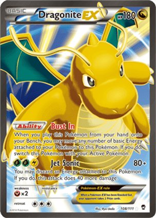 Carta Dragonite-EX