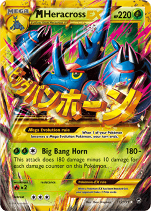 Carta M-Heracross-EX