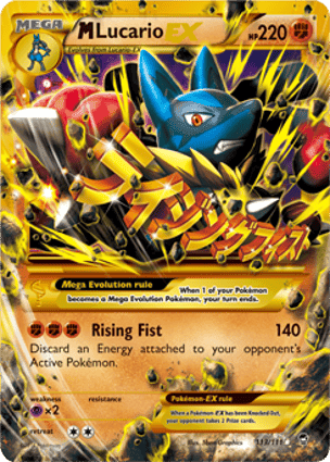 Carta M-Lucario-EX