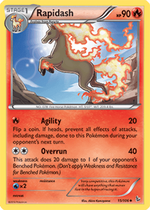 Carta Rapidash