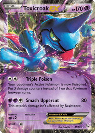 Carta Toxicroak-EX