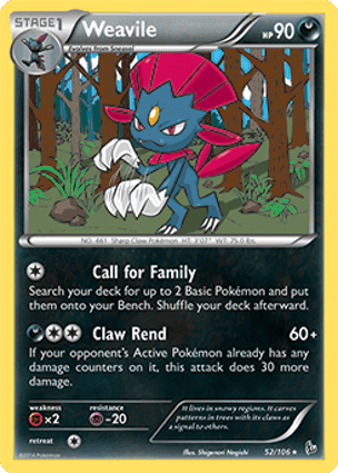 Carta Weavile