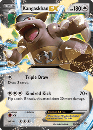 Carta Kangaskhan-EX