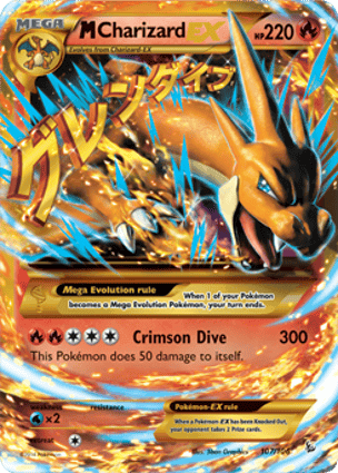 Carta M-Charizard-EX