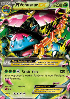 Carta M-Venusaur-EX