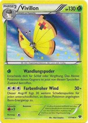 Carta Vivillon (Savanna)