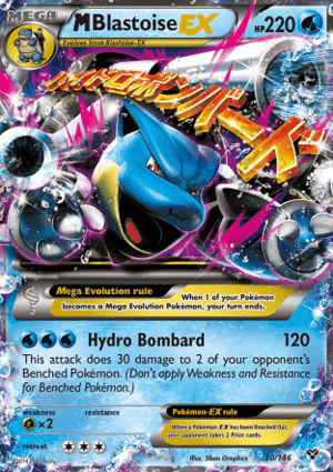 Carta M-Blastoise-EX