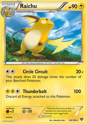 Carta Raichu