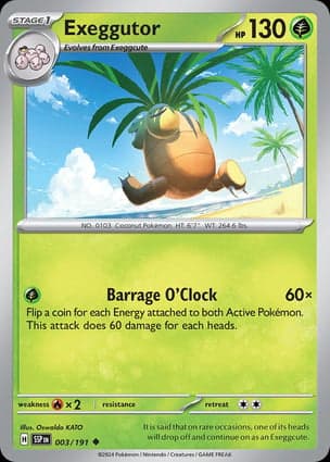 Carta Exeggutor