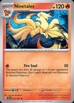 Carta Ninetales