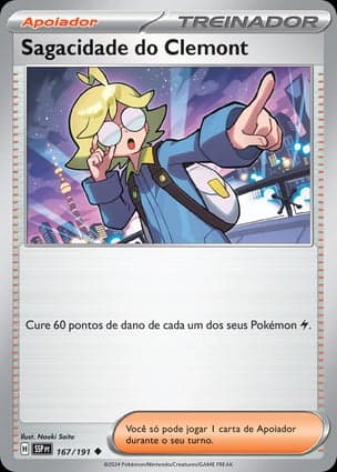 Carta Sagacidade do Clemont