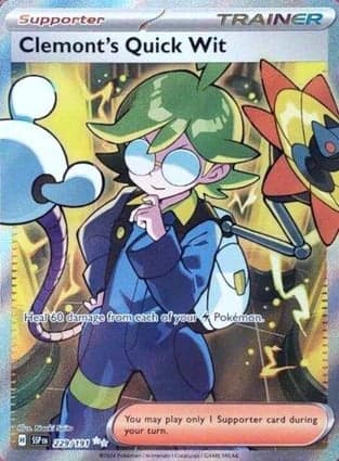 Carta Sagacidade do Clemont