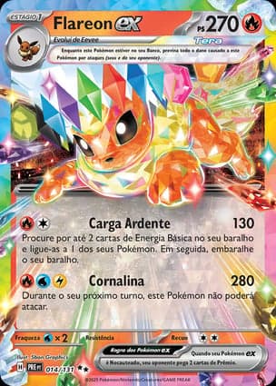 Carta Flareon ex