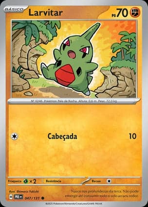 Carta Larvitar