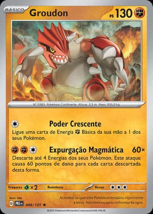 Carta Groudon