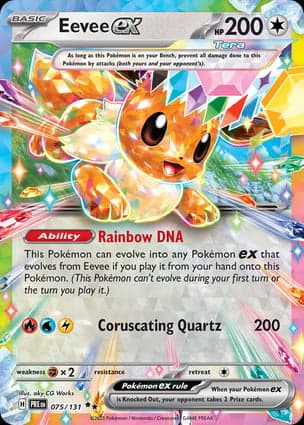 Carta Eevee ex