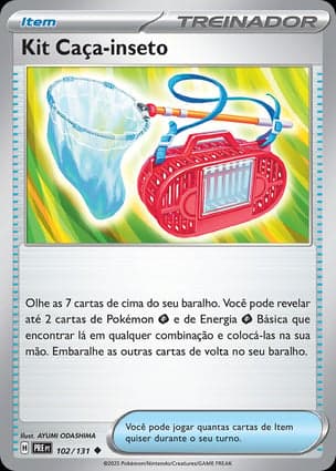 Carta Kit Caça-inseto
