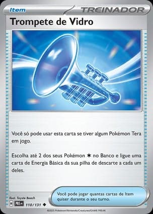 Carta Trompete de Vidro