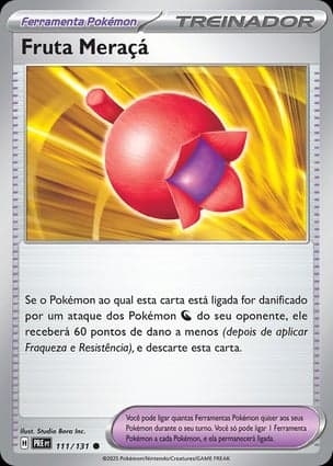 Carta Fruta Meraçá