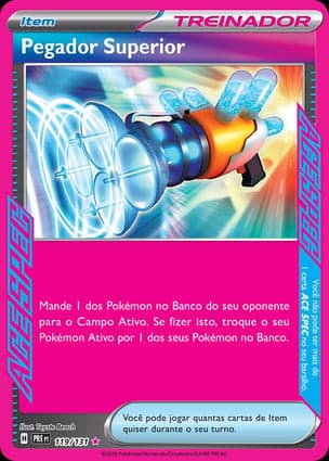 Carta Pegador Superior