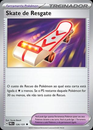 Carta Skate de Resgate