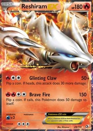Carta Reshiram-EX