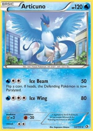 Carta Articuno