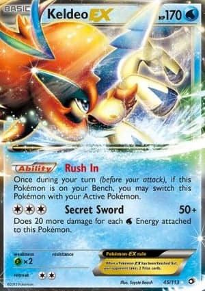 Carta Keldeo-EX