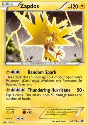 Carta Zapdos