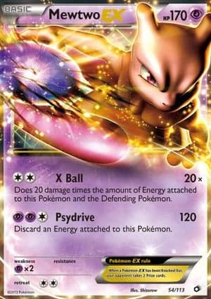 Carta Mewtwo-EX