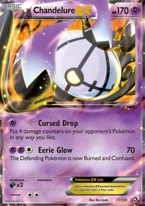 Carta Chandelure-EX