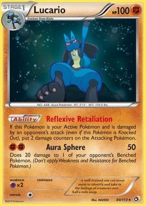 Carta Lucario