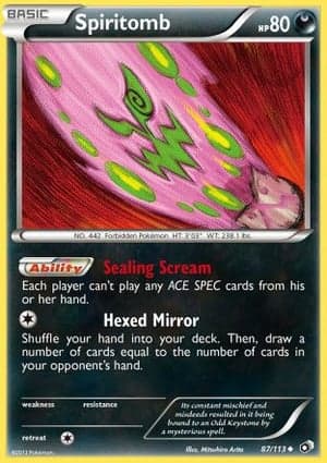Carta Spiritomb