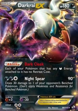 Carta Darkrai-EX