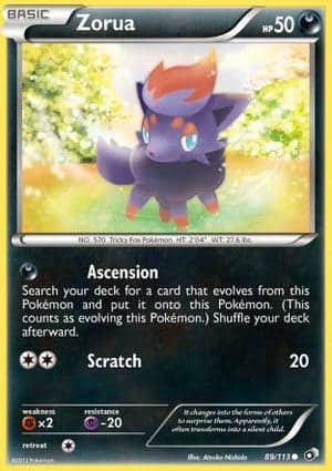 Carta Zorua