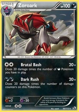 Carta Zoroark