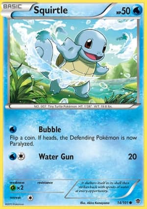 Carta Squirtle