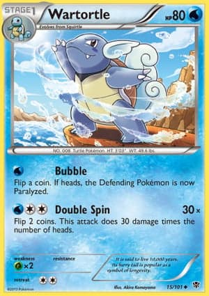 Carta Wartortle