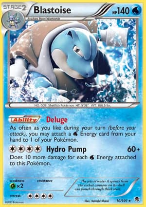 Carta Blastoise