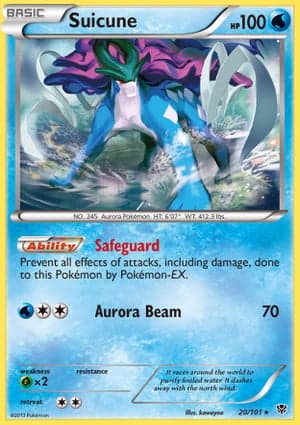 Carta Suicune