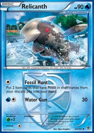 Carta Relicanth