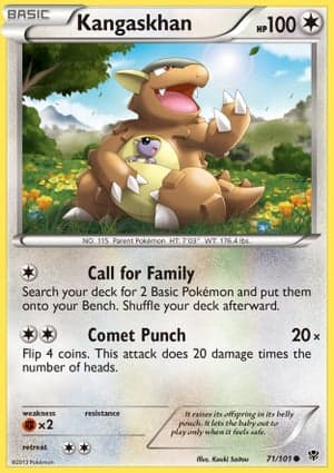Carta Kangaskhan