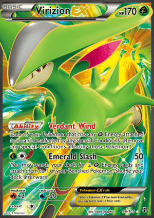 Carta Virizion-EX