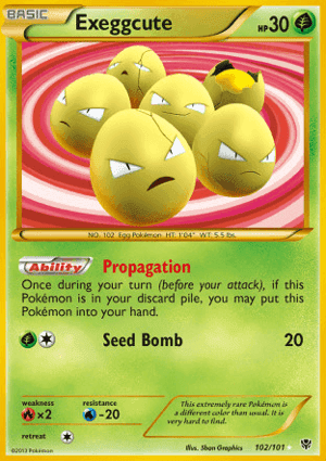 Carta Exeggcute